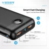VEGER W2039PD: iPhone & Android Powerbank with 20W PD, QC3.0, & Multi-Protection