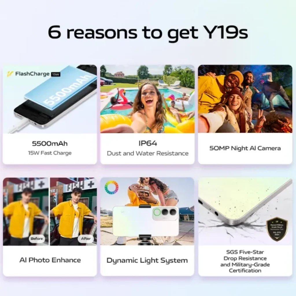 Six reasons to get vivo Y19s