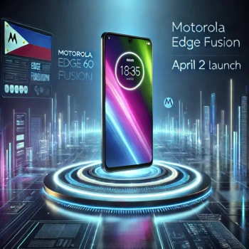 Motorola Edge 60 Fusion India Launch – April 2 Event with Philippines Tease