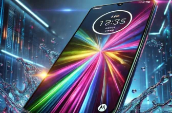 Motorola Edge 60 Fusion teaser highlighting its curved display and IP69 rating.