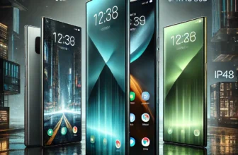 A sleek Motorola Razr 60 foldable smartphone showcased in Pantone Gibraltar Sea, Lightest Sky, and Spring Bud colors, with a glowing city backdrop and water splash effect symbolizing IP48 durability.