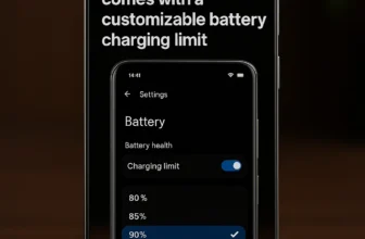 OnePlus 13 running Android 16 Beta 2 with charging limit settings on screen