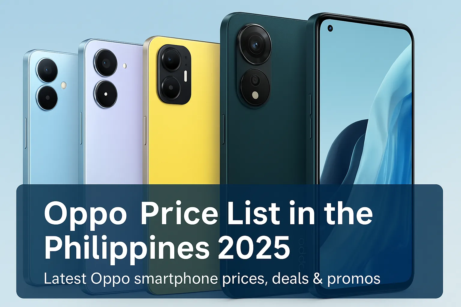 Oppo Price List 2025 Latest Oppo Phones & Prices PH