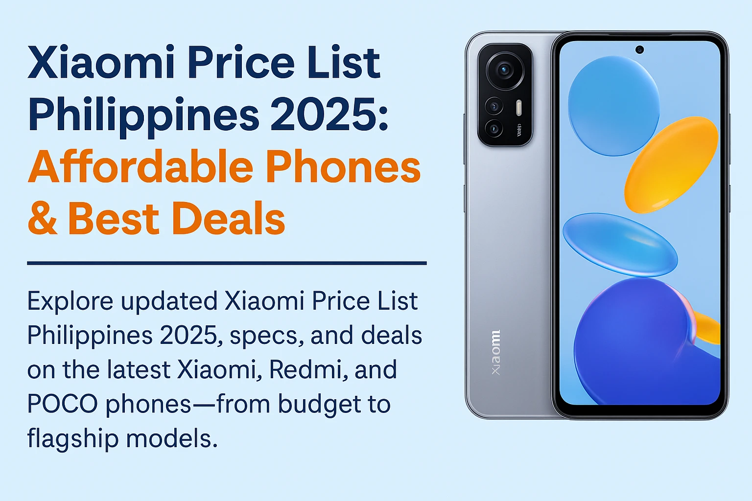Xiaomi Price List Philippines 2025 Redmi & POCO Deals