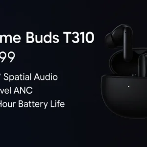 realme Buds T310 – ₱1,499 | 360° Audio, ANC, 40H Battery