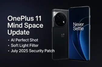 OnePlus 11 Update with Mind Space & AI Camera Features
