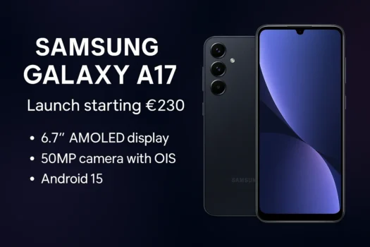 Samsung Galaxy A17 Launch – AMOLED, Android 15, OIS