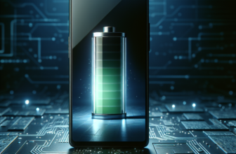 A dynamic image of a Xiaomi smartphone with a massive battery icon glowing on its screen.
