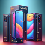Xiaomi 15T series smartphones with vibrant design.