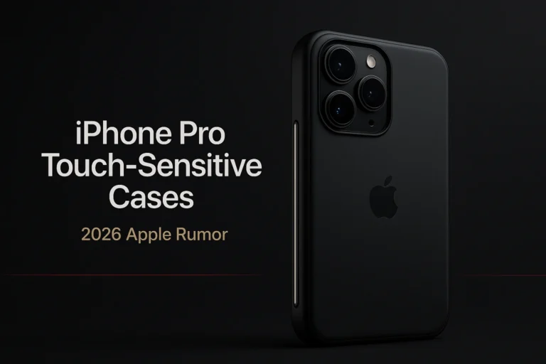 iPhone Pro Touch-Sensitive Cases
