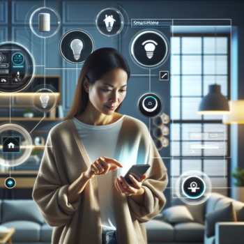 Samsung SmartThings Siri Update displayed on an iPhone screen