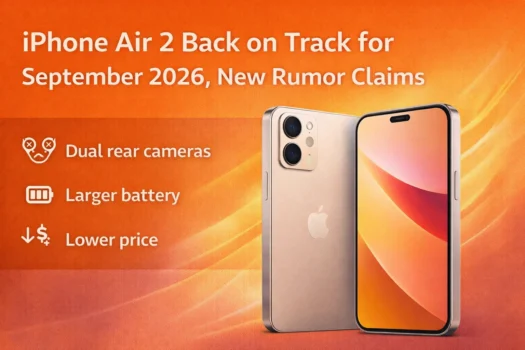 iPhone Air 2 2026 launch rumor for September event
