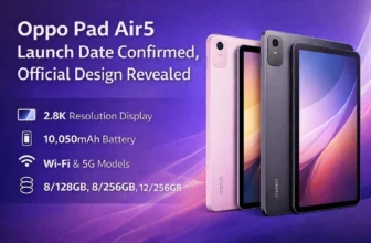 Oppo Pad Air5 launch date confirmed with official tablet design