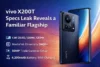 vivo X200T specs leak highlighting flagship design and features
