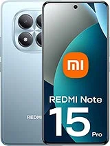 Xiaomi Redmi Note 15 Pro 4G smartphone front and back