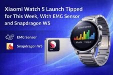 Xiaomi Watch 5 launch tipped with EMG sensor and premium build