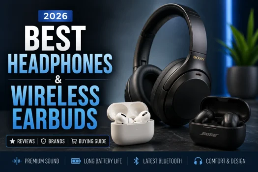 Best Headphones & Wireless Earbuds 2026 – Reviews, Brands & Buying Guide