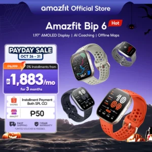 Amazfit Bip 6 GPS Bluetooth Smartwatch