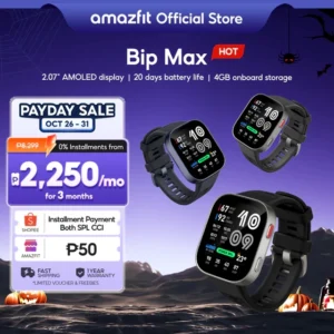 Amazfit Bip Max Bluetooth GPS Smartwatch