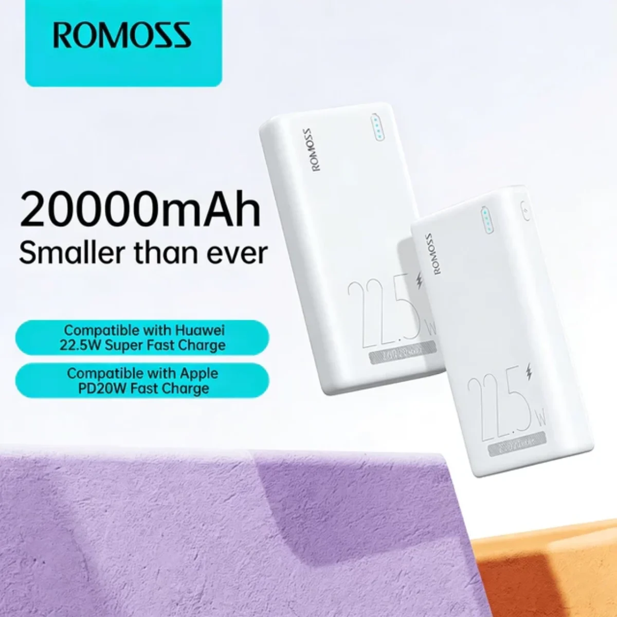 Romoss Simple 10 / Simple 20 22.5W Power Bank