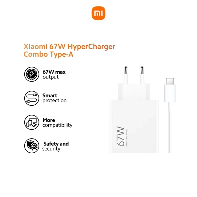 Xiaomi 67W HyperCharger Combo Type-A