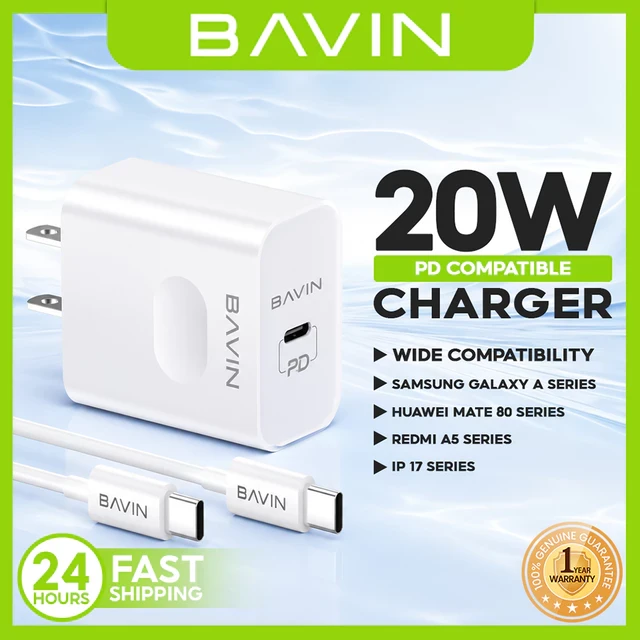 BAVIN PC837 20W USB-C PD Charger