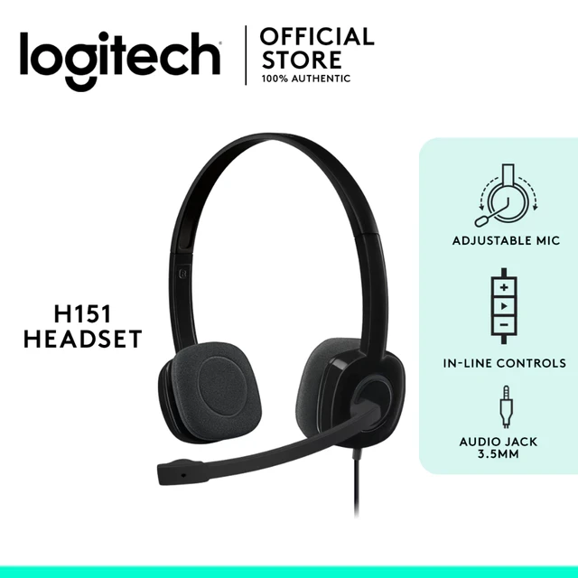 Logitech H151 Wired Stereo Headset