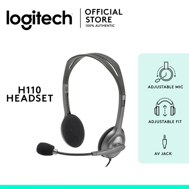 Logitech H110 Wired Stereo Headset