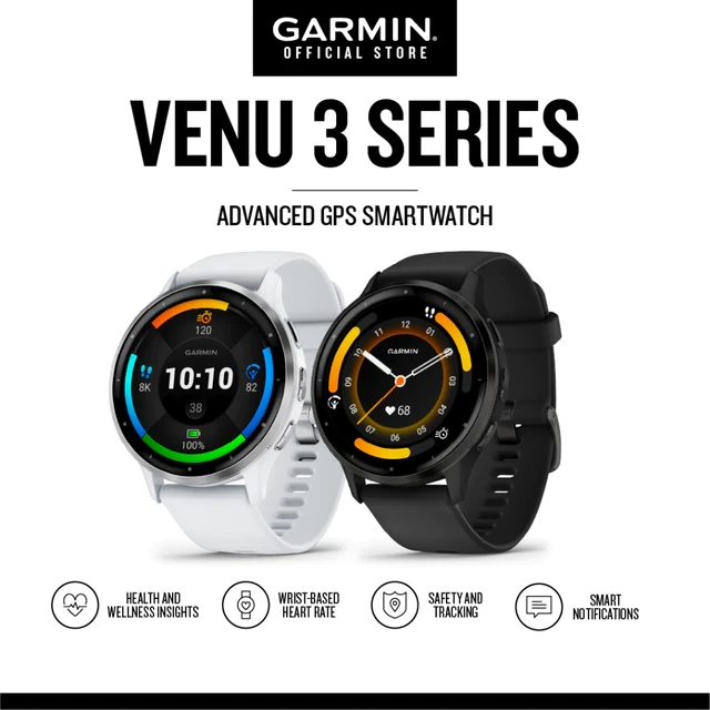 Garmin Venu 3 45mm GPS Wi-Fi Smartwatch