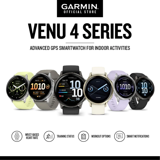 Garmin Venu 4 GPS Wi-Fi Smartwatch