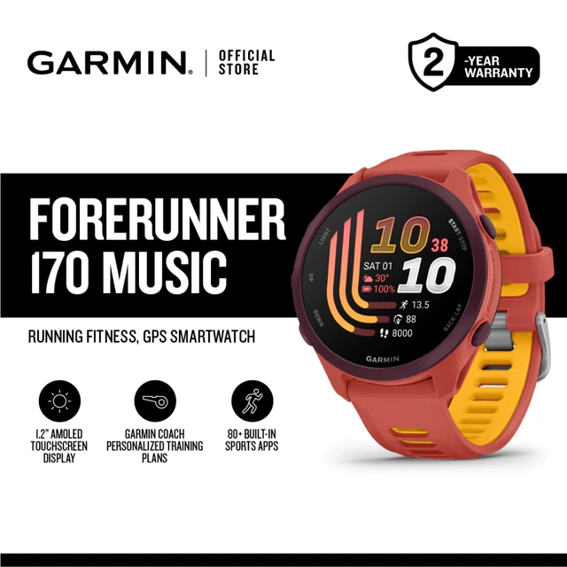 Garmin Forerunner 170 Music GPS Smartwatch