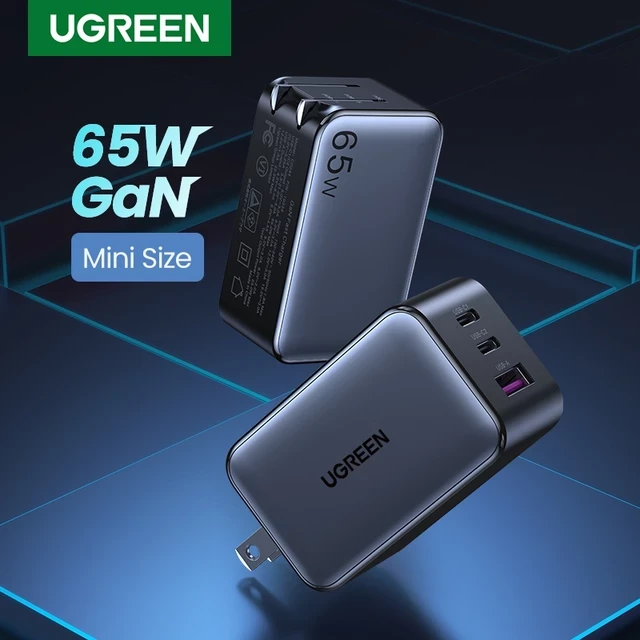 UGREEN Nexode 65W GaN 2C1A USB Charger