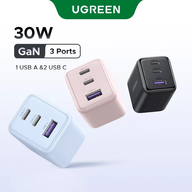 UGREEN Nexode 30W USB-C GaN Wall Charger