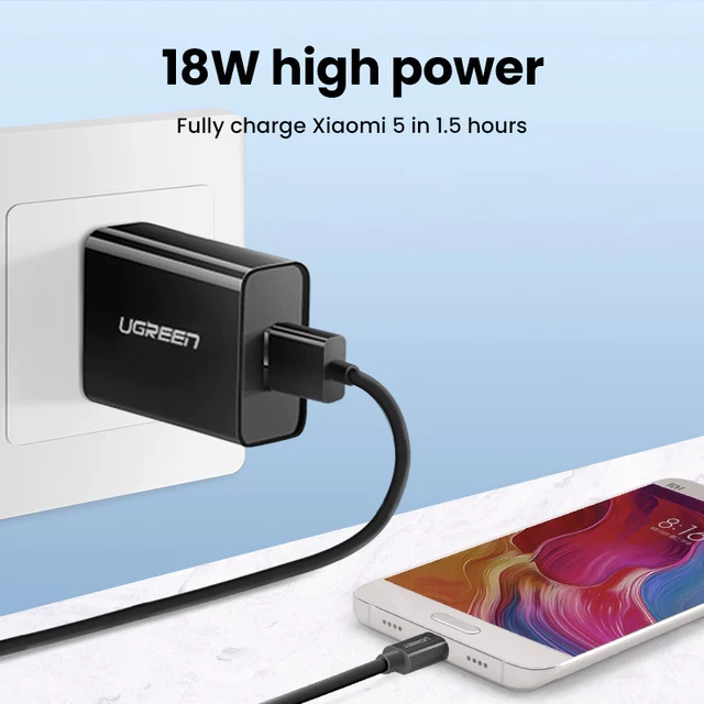 UGREEN 18W USB QC 3.0 Charger