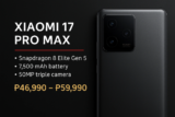 Xiaomi 17 Pro Max Price in the Philippines (2025) – Snapdragon 8 Elite Gen 5, 7500 mAh Battery & HyperOS 3