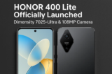 Honor 400 Lite Officially Launched with Dimensity 7025-Ultra & 108MP Camera