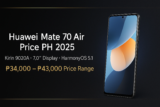Huawei Mate 70 Air Price in the Philippines (2025) – Kirin 9020A, 7.0″ Display & 6500mAh Battery