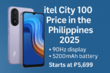 itel City 100 Price in the Philippines: 90Hz Display & 5200mAh Battery