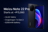 Meizu Note 22 Pro Price in the Philippines (2025) – 144Hz OLED, Snapdragon 7s Gen 3 & IP68