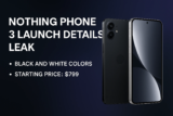 Nothing Phone (3) and Nothing Headphone (1) – Colors, Prices, and Launch Details Leak