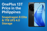 OnePlus 13T Price in the Philippines: Snapdragon 8 Elite & 1TB UFS 4.0 Storage