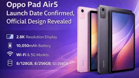 Oppo Pad Air5 Launch Date Confirmed, Official Design Revealed