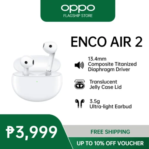 Unleash Wireless Freedom: Explore OPPO Enco Air2 Price & Specs (₱2,999)