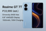 Realme GT 7T Price in the Philippines (2025) – 7000mAh Battery, 120W Charging & Dimensity 8400 Max
