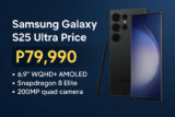 Samsung Galaxy S25 Ultra Price in the Philippines (2025) – 200MP Camera, S Pen & WQHD+ Display