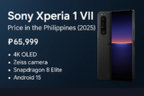 Sony Xperia 1 VII Price in the Philippines (2025) – 4K OLED, Zeiss Optics & Snapdragon 8 Elite