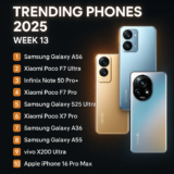 Trending Phones 2025 (Week 13) – Latest Rankings