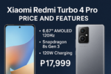 Redmi Turbo 4 Pro Price and Features: 7000mAh Battery, Snapdragon 8s Elite & More